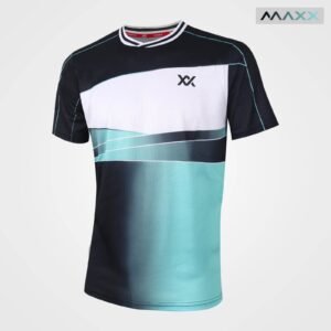 Marškinėliai MXPRO juodi-mėtiniai