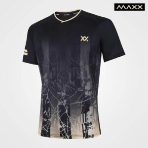 Marškinėliai MXPRO juodi-smėlio